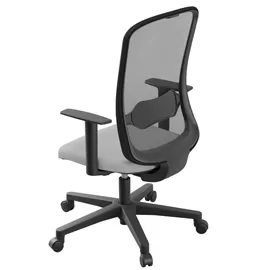Seduta operativa Shape SHST grigio chiaro/grigio con braccioli regolabili