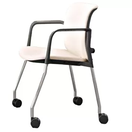 Seduta attesa Nik NIC4R beige con braccioli inclusi