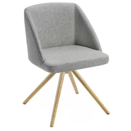 Poltroncina attesa Norma NO4LV grigio chiaro