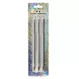 Blister 3 matite grafite Chiara Ferragni collezione 2023