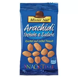 Arachidi 28gr Snack time Mister Nut