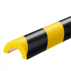 Profilo paracolpi per superfici tubolari P30 giallo/nero Durable