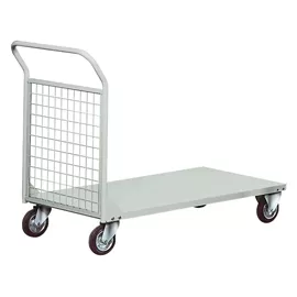 Carrello da lavoro 1 sponda rete portata 300kg