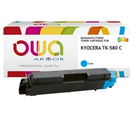 Armor Toner Compatibile per Kyocera TK-580C Ciano _2.800 pag