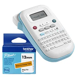 Bundle Brother Etichettatrice PTN10 con 1  nastro BTAGT31