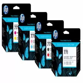 TESTINA DI STAMPA DESIGNJET HP 771 NERO MATTE / RED CROMATIC