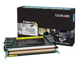 TONER GIALLO RETURN PROGRAM X748 ALTA CAPACITA'