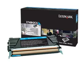 TONER CIANO NON RETURN PROGRAM X748 ALTA CAPACITA'
