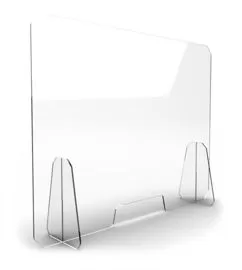 BARRIERA ANTICONTAGIO BANCONE DIM. CM 90X70 (BXHXP) SPESSORE 5MM