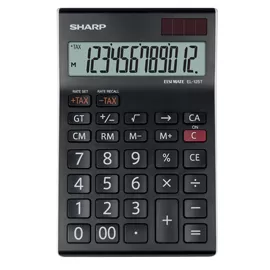 Sharp Calcolatrice da Tavolo EL-125T 12 cifre